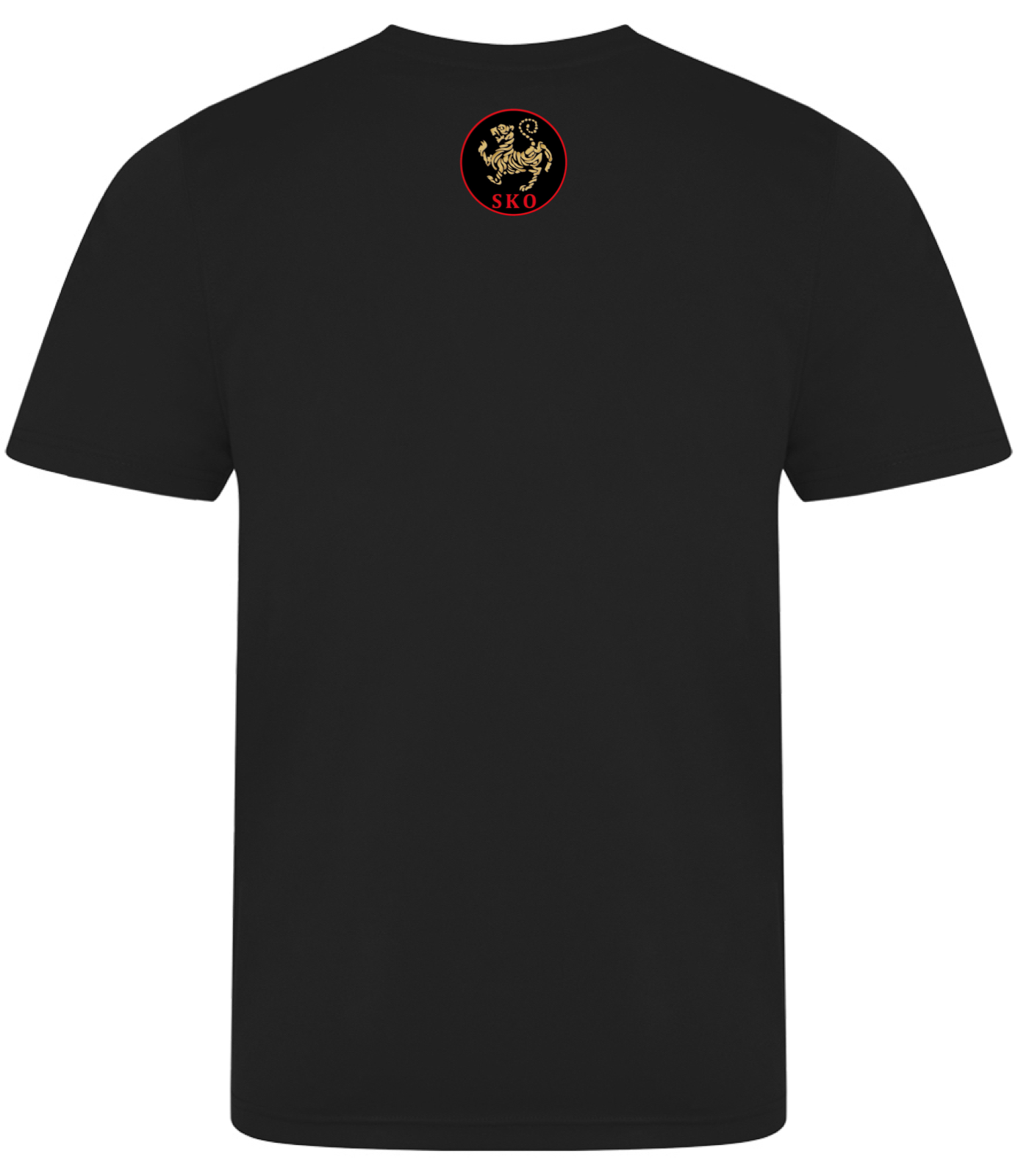 Red sun T-shirt (Black)