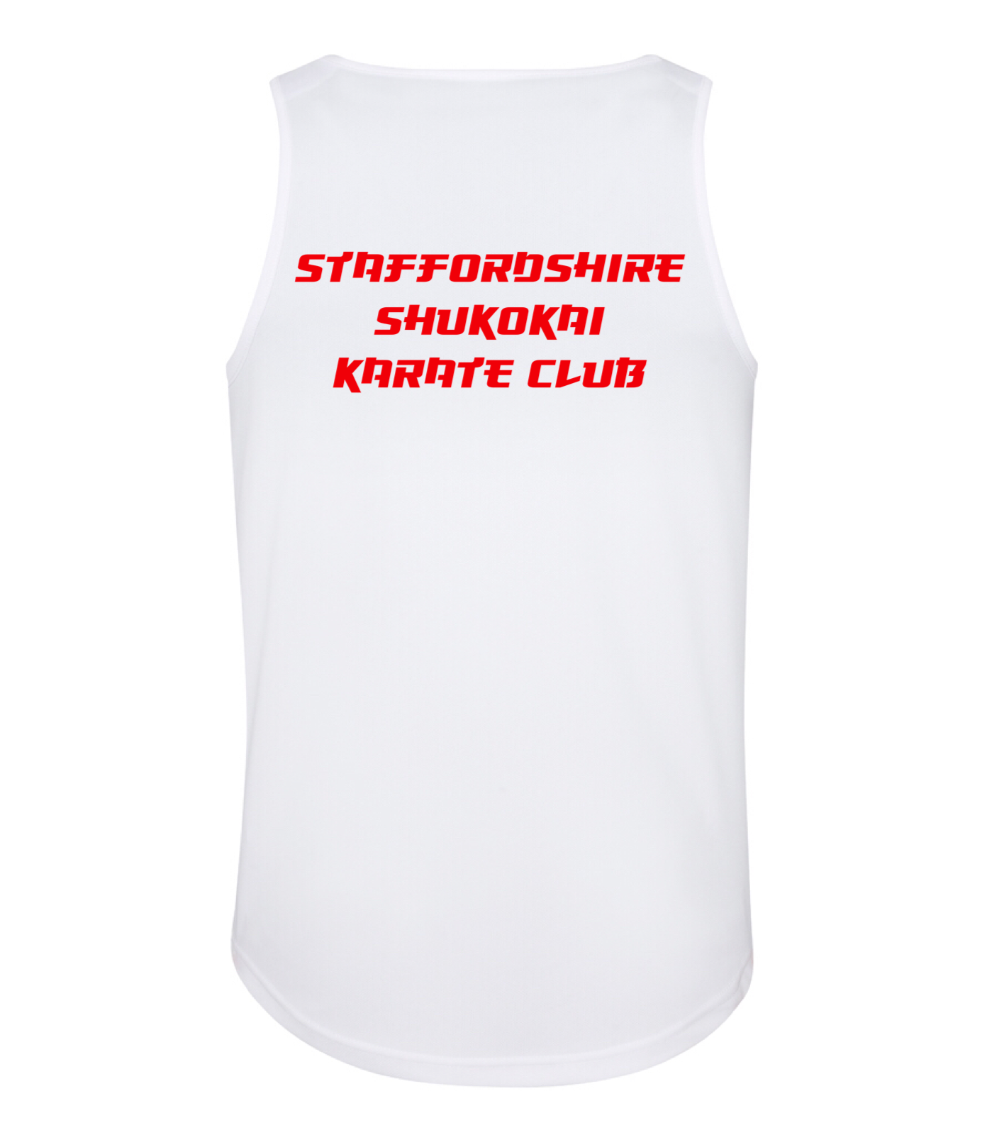 Staffordshire Shukokai Karate Club Sports Vest