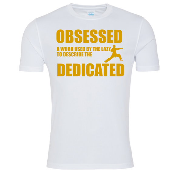 Obsessed Gold Karate T-shirt