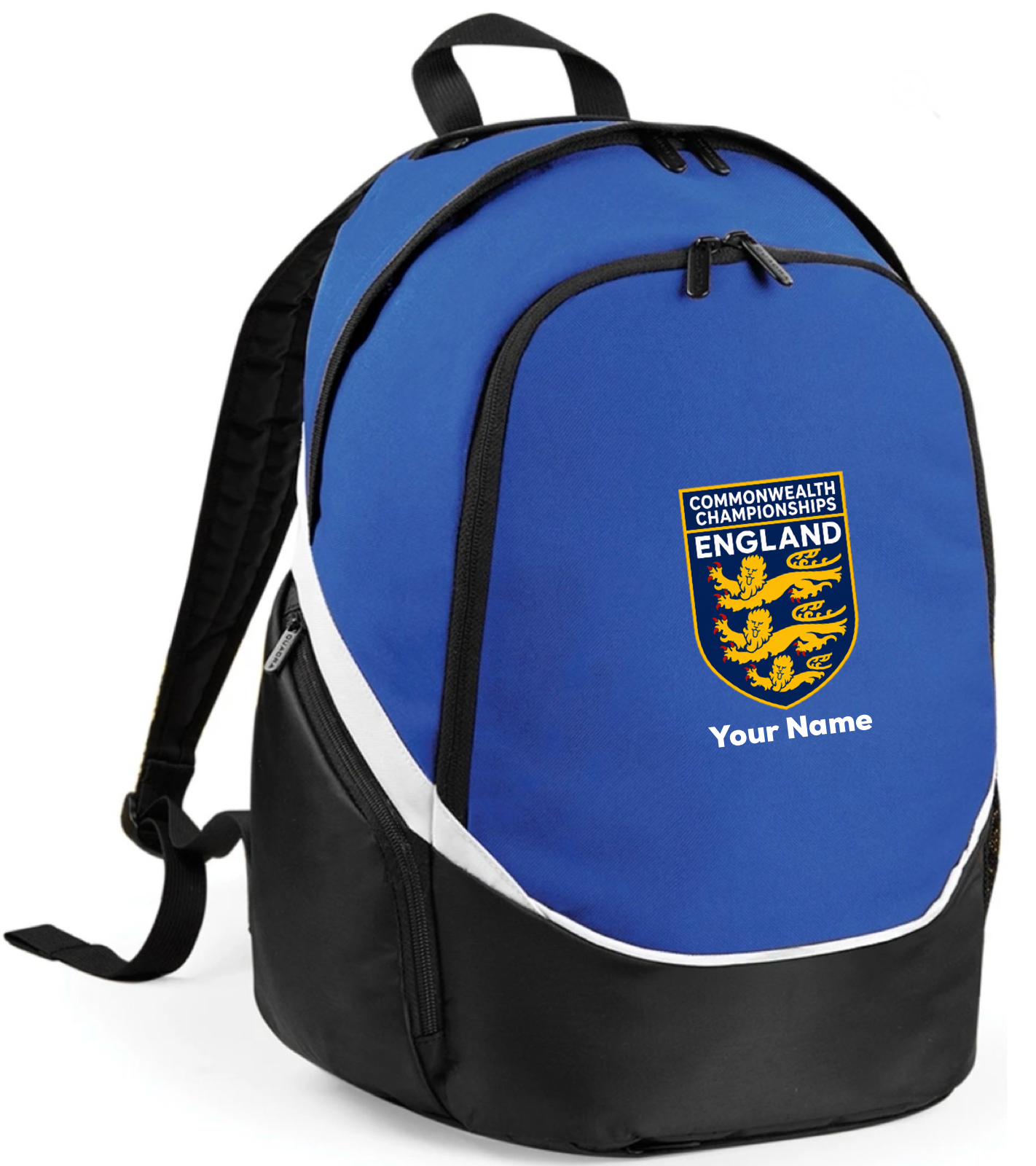 Commonwealth Squad Backpack (with name)