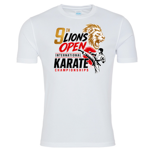 Lions Open International Karate Championships Tshirt