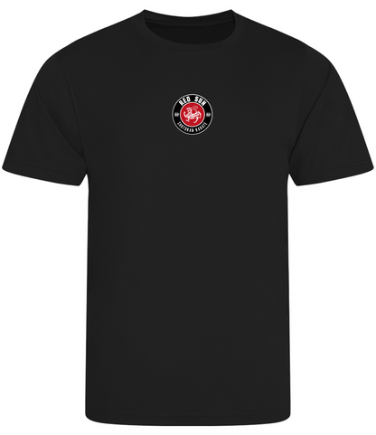 Red sun T-shirt (Black)