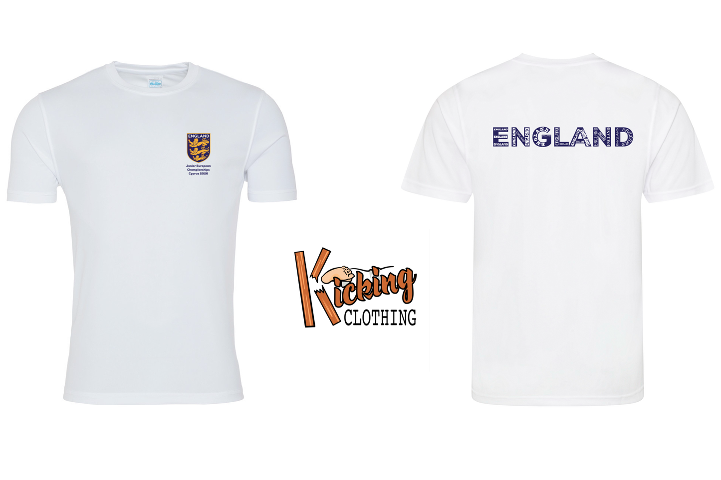 Junior Europeans T-shirt (Horizontal back)