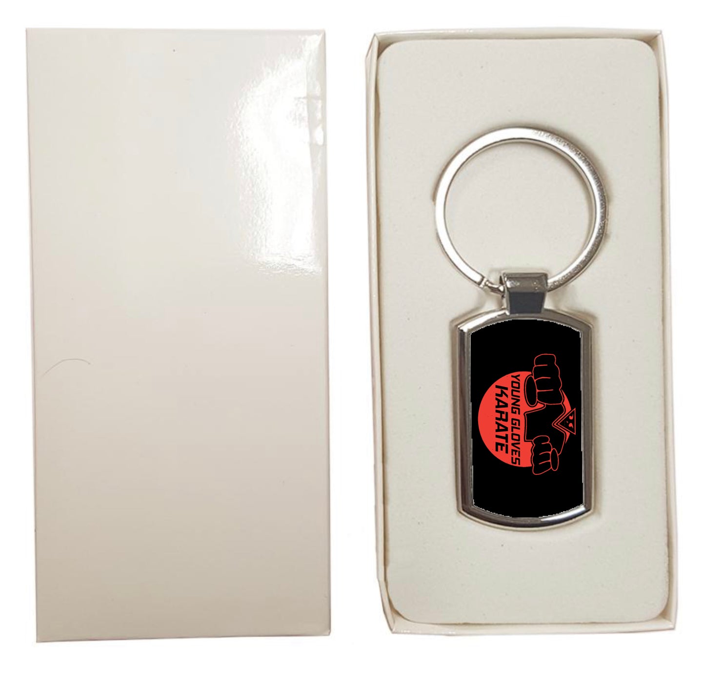 Young Gloves Metal Keyring