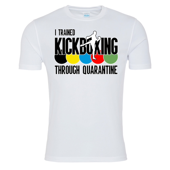 Kickboxing through quarantine T-shirt