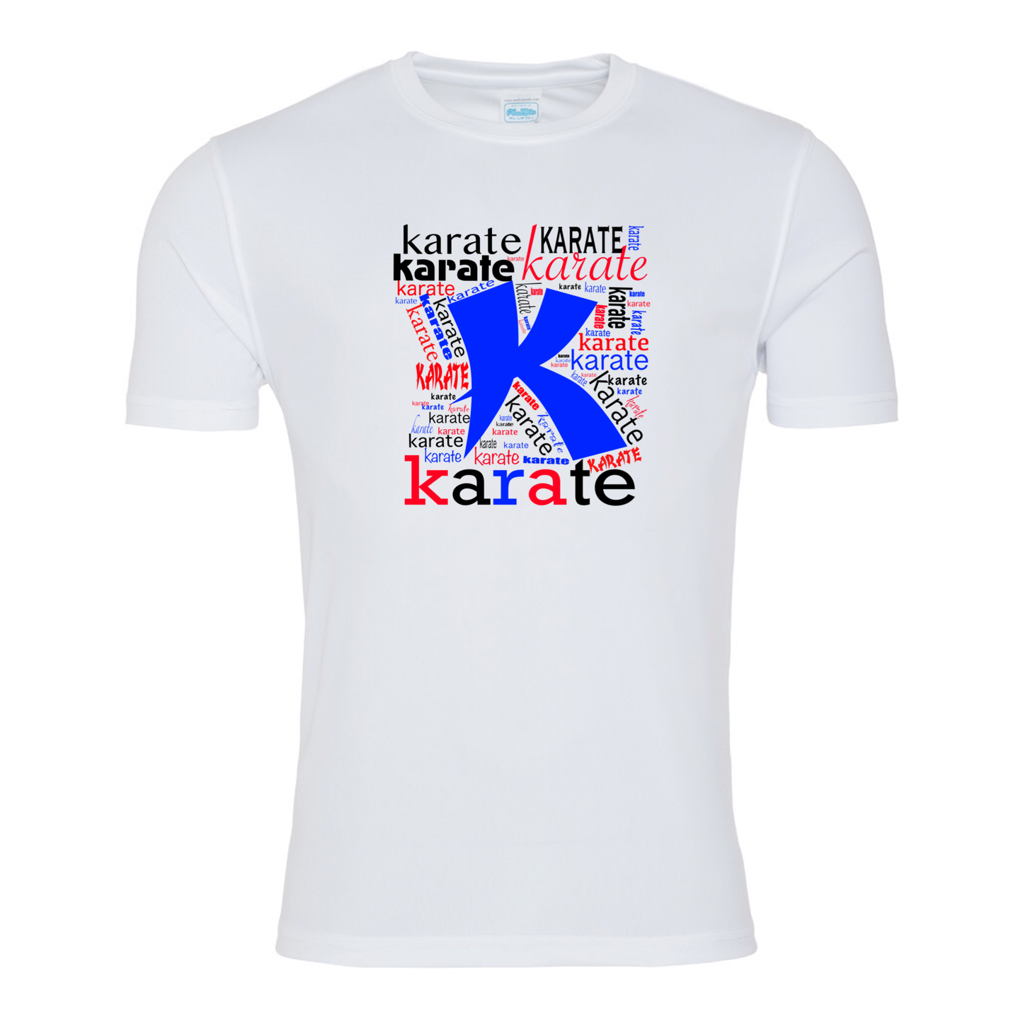 Karate Typography T-shirt