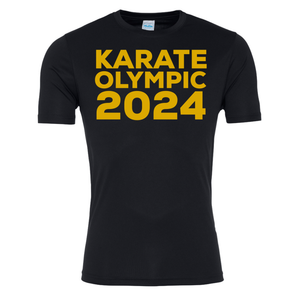 Karate Olympic 2024 (Black-Gold)