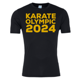 Karate Olympic 2024 (Black-Gold)