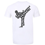 Karate Olympic 2024 T-shirt (White-Black)