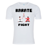 Karate Fight Retro T-shirt