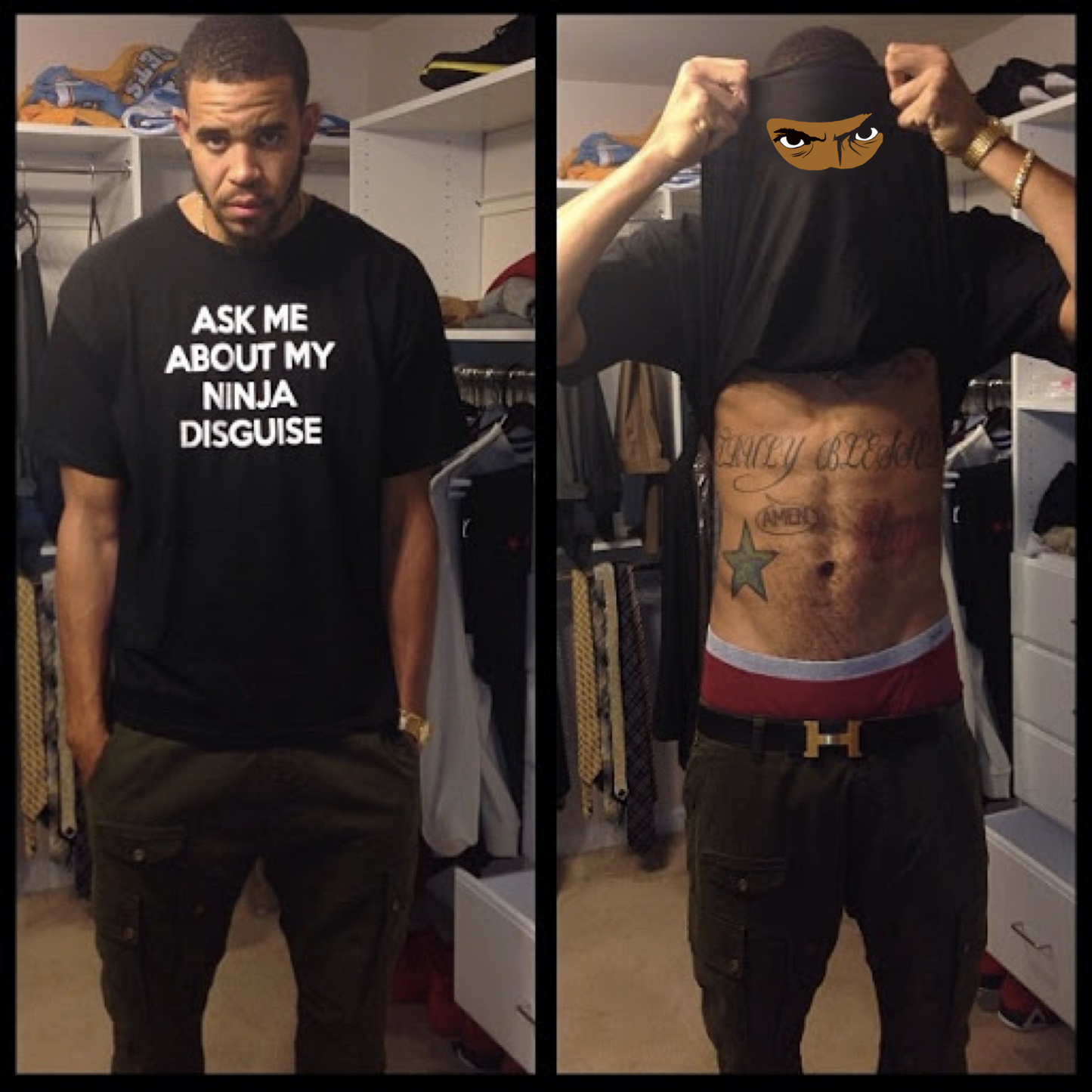 Ninja Disguise T-shirt