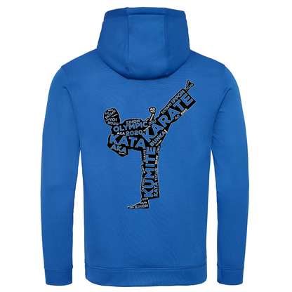 Karate Olympic 2024 Hoodie (Blue-Black)