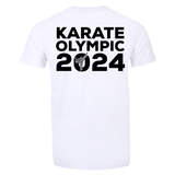 Karate Kick T-shirt (White-Black)
