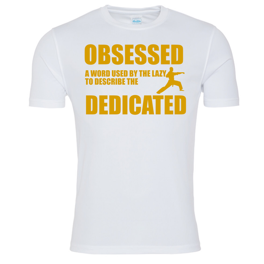 Obsessed Gold Karate T-shirt